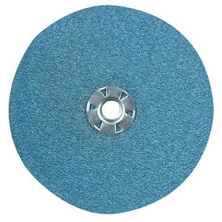 CGW ABRASIVES 7X7-8 36 Grit Type Zirkresin Fibre Disc 421-48122